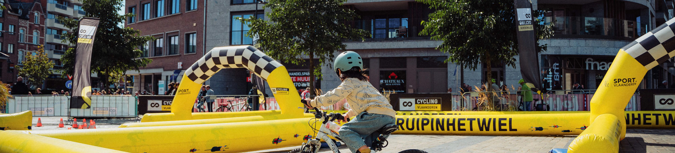 Kidz On Wheelz 2024 Cycling Vlaanderen De Juiste Cadans EK Hasselt sfeer