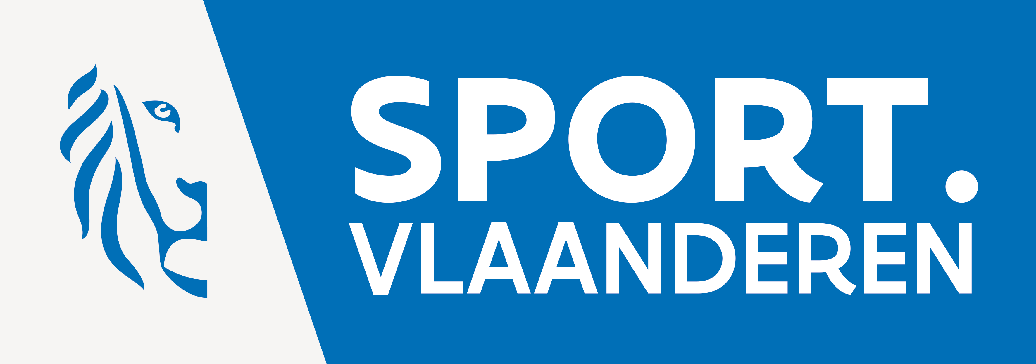 Sportvlaanderen Logo Blue